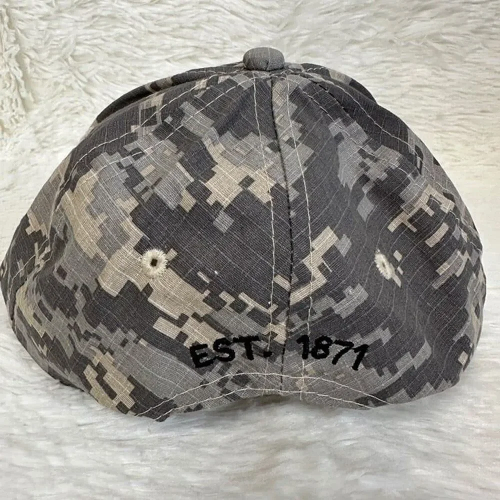 NRA Hat Cap Strap Back Adjustable Digital Camo Camouflage Vest. 1871